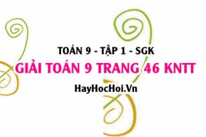 Giải Toán 9 trang 46 tập 1 Kết nối tri thức